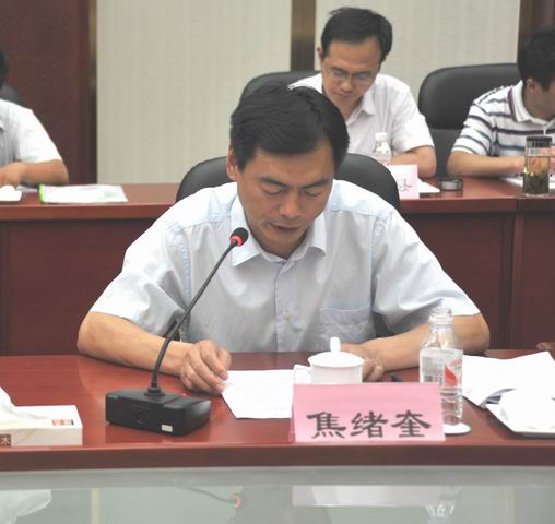 市人力资源和社会保障局党委委员,外专局局长焦绪奎讲话邹城市市委